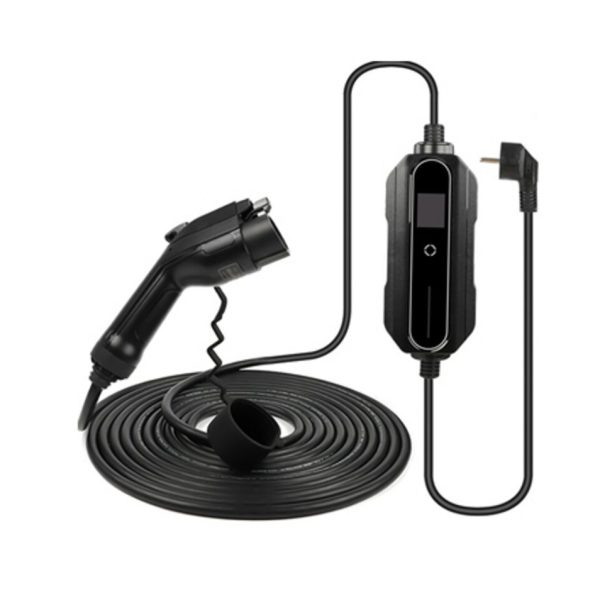 Laddkabel justerbar typ 2 till schuko 6-16A